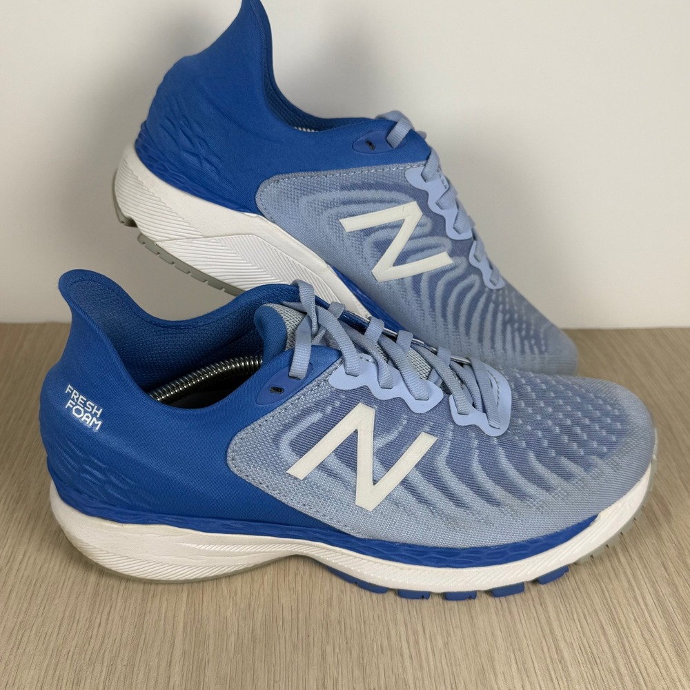Running Shoes New Balance Womens 8.5 Blue Fresh Foam 860v11 W860A11 Stability